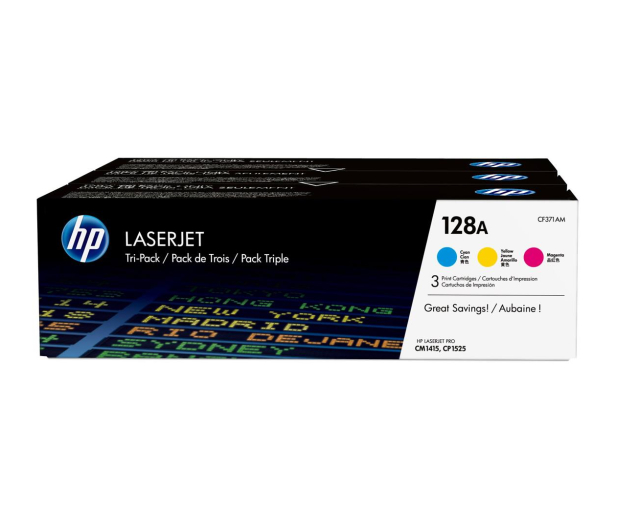 HP HP 128A CF371AM CMY 3szt. - 483646 - zdjęcie
